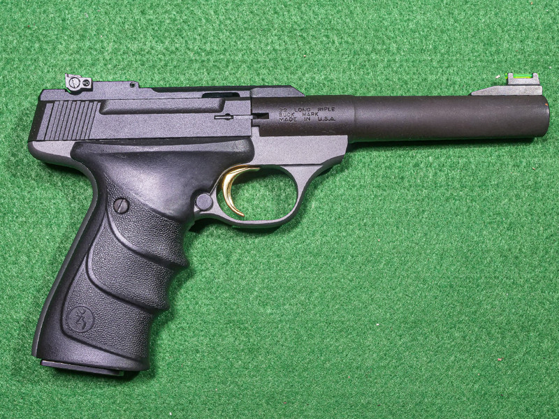 Browning - Buckmark, Two Tone Blued Finish, Practical URX, .22 LR. 5 ½” Barrel. #81366 Browning - Buckmark, Two Tone Blued Finish, Practical URX, .22 LR. 5 ½” Barrel. #81366