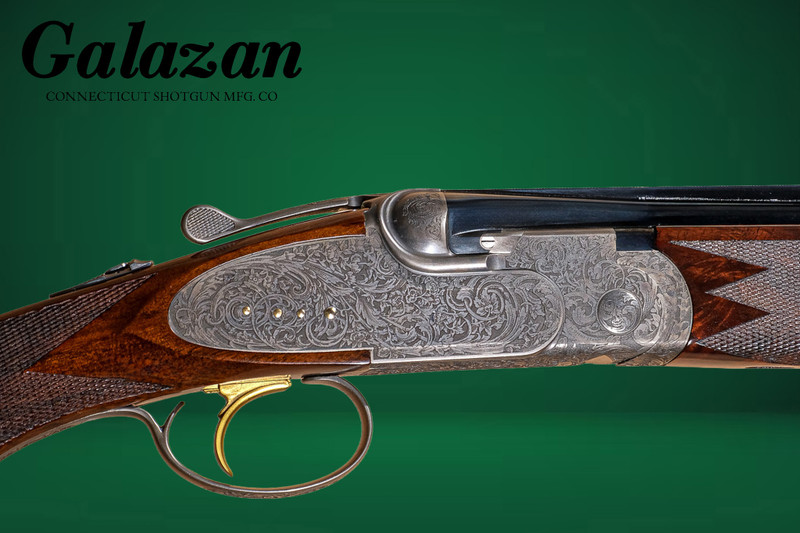 A10 - O/U Sidelock, Platinum Ornamental Scroll, 28ga. 32" Barrels with Screw-in Choke Tubes. #79763