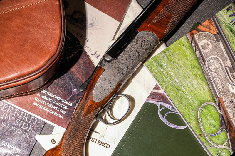 RSP - Sideplated, O/U, English Rose & Scroll, 28ga. 26" Barrels with 5 Screw-in Choke Tubes. #92523