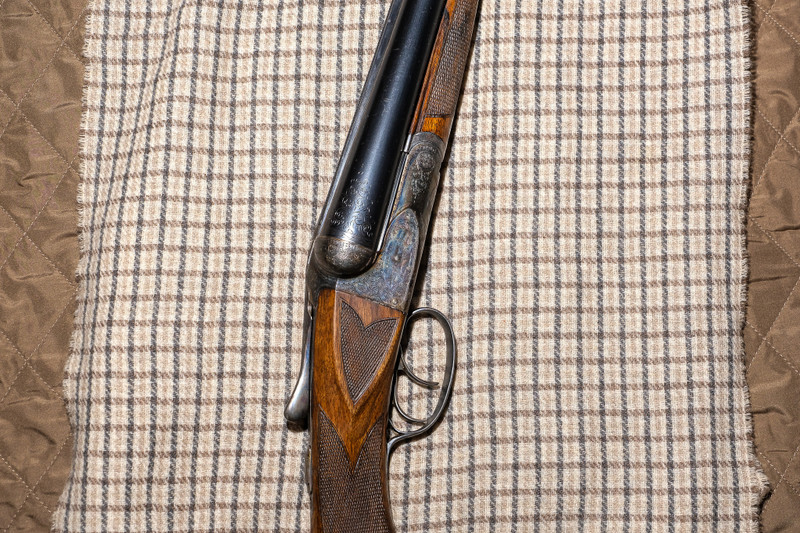 A.H. Fox - CE Grade, SxS, Philadelphia Gun, 12ga. 32" RARE Krupp Barrels Choked F/F.  #93846