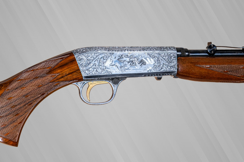 Browning - Takedown, Grade III, Made In Belgium, .22 LR. 19 1/4" Barrel. #94758