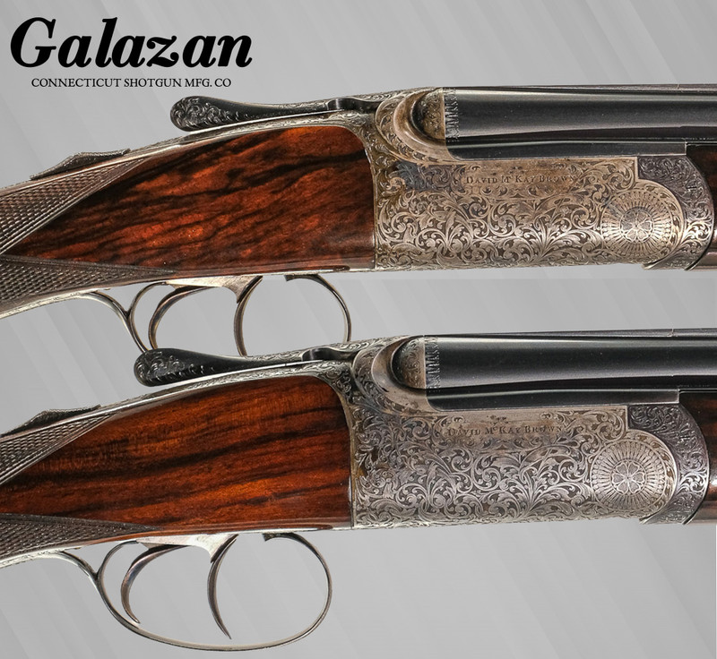 David McKay Brown - Specialty Engraved Deep Ornamental Scroll, Matched Pair, O/U, 28ga/28ga. 30" & 30. #96297-96298