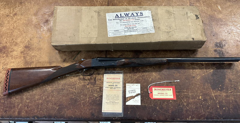 Winchester Model 21 20-gauge Rare Tournament Skeet with Original