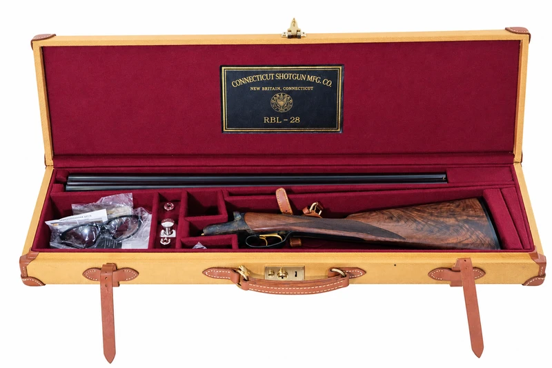 Connecticut shotgun, RBL 28GA 26” imp/mod splinter 