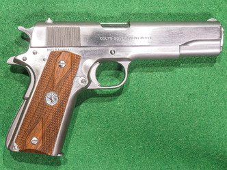 Colt - 1911, Custom Shop, Mark IV, Series 70, Electroless Nickel