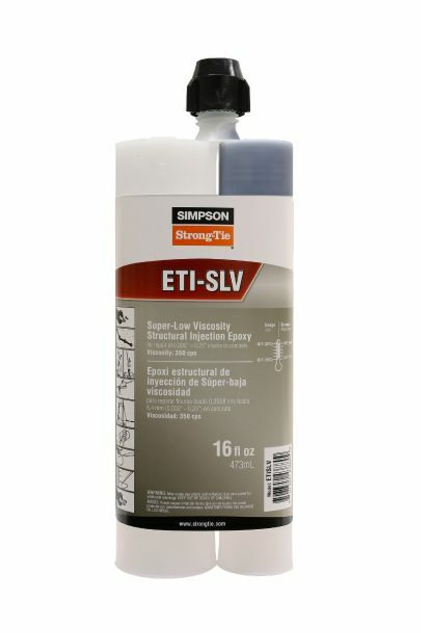 simpson strong tie ETI LV low viscosity injection epoxy