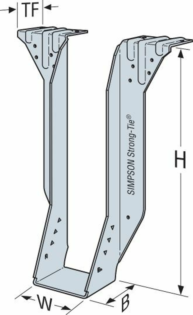 Simpson HB5.50/20 5-1/4 x 20 Top Flange I-Joist Hanger