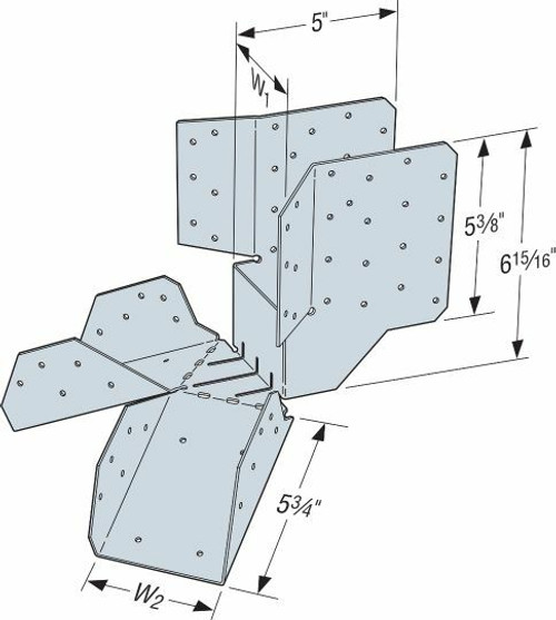 HHRC Hip-Ridge Face-Mount Connector