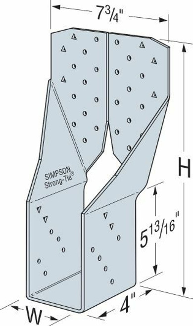 Simpson Strong-Tie THGBHV5.50/9 Truss Girder Hanger
