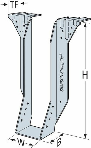 Simpson HB5.50/20 5-1/4 x 20 Top Flange I-Joist Hanger