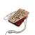Women's Maple Hardwood and Wine Red Resin Dog Tag Necklace with custom engraved Bible verse.
