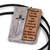Backside of Unisex Pewter Dog Tag with special prayer engraved into it.