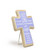 Children's Prayer Cross / Morning Prayer / Lavender Dream / Side View