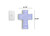 Wall Art Children's Prayer Cross with Aaronic Blessing Dimensions: 9.25"x 6.75"x0.5"