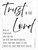 Proverbs 3:5-6 Bible Verse Print – “ Trust in the Lord” (Unframed, Multiple Sizes)