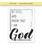 Psalm 46:10 Bible Verse Print – "Be still and know that I AM God" Frame is not included.