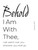 Genesis 28:15 Bible Verse Print – "Behold I AM with you. I will watch over you wherever you shall go." (Unframed, Multiple Sizes)