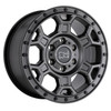 Porsche Cayenne Black Rhino Midhill Wheel - 17x8 - Matte Gunmetal w/ Black Bolts