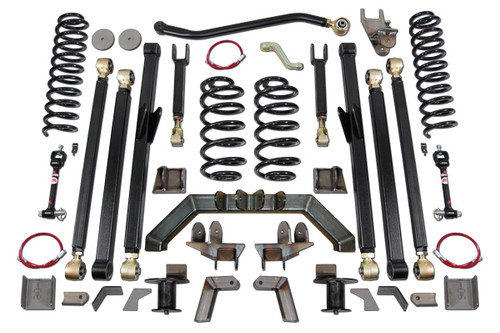 Jeep Wrangler 5.5 Inch Long Arm Lift Kit with Rear 5 Inch Stretch 1997-2006 TJ - Clayton Off Road