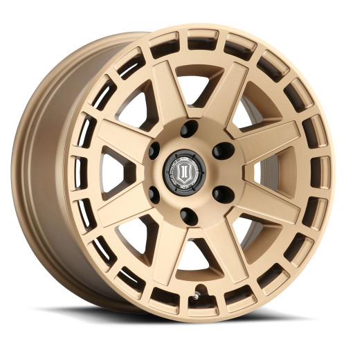 Icon Alloys Compass Ford Bronco Wheel - Satin Brass