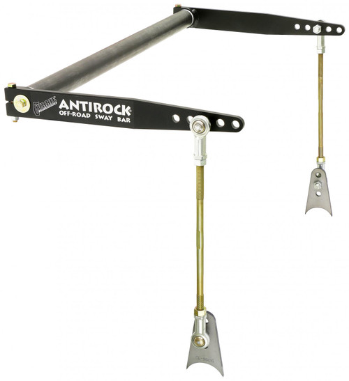 Antirock Sway Bar Kit Universal 36 Inch Bar 17 Inch Steel Arms RockJock 4x4