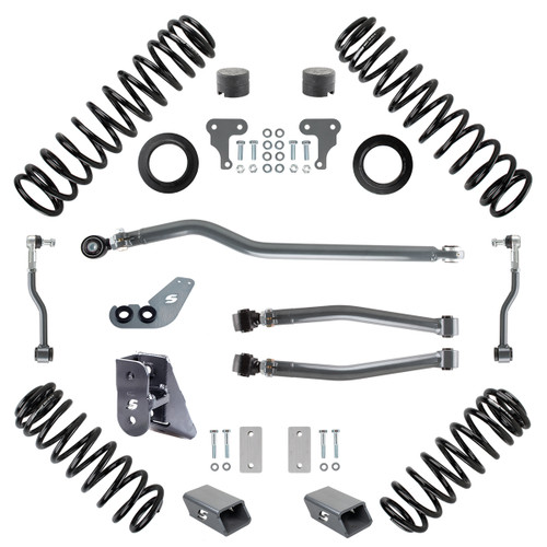 Jeep JL Wrangler 2 Inch Lift Stage 1 Suspension System 2 Door - Synergy MFG