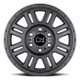 Porsche Cayenne Black Rhino Yellowstone Wheel - 16x8 - Matte Gunmetal