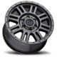 Porsche Cayenne Black Rhino Yellowstone Wheel - 17x8 - Matte Gunmetal