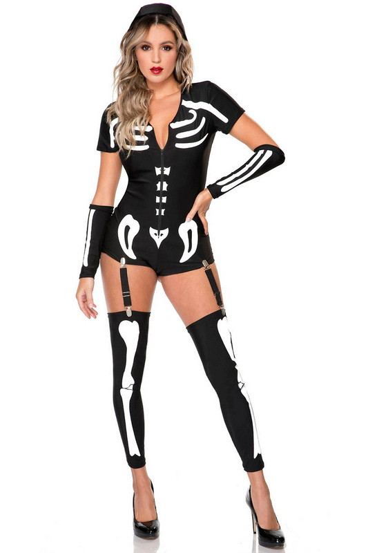 Sexy Skeleton Costume