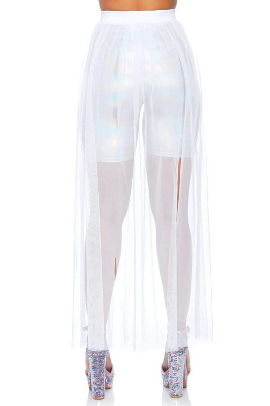 White Sheer Maxi Skirt Spicy Lingerie — free download