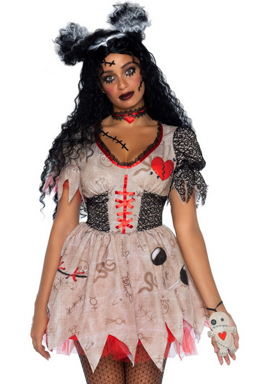 Deadly Voodoo Doll Costume- Spicy Lingerie