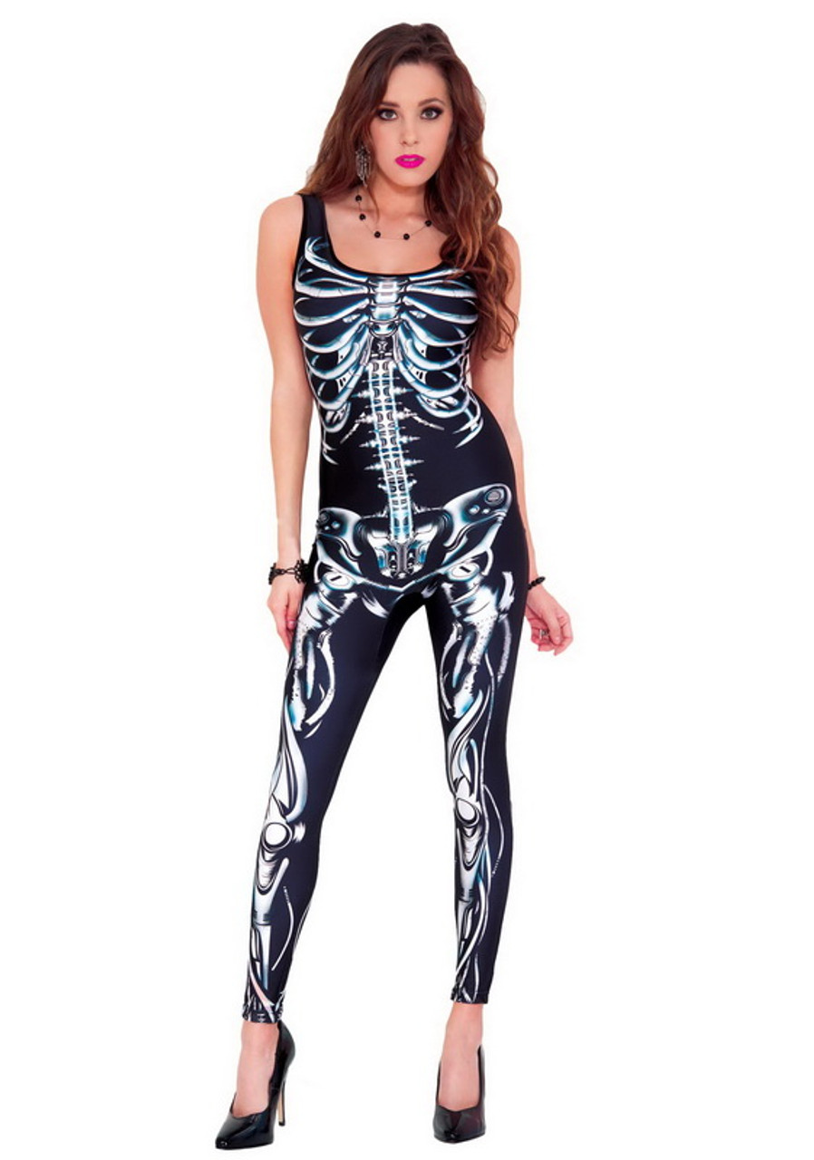 Skeleton Bodysuit- Spicy Lingerie