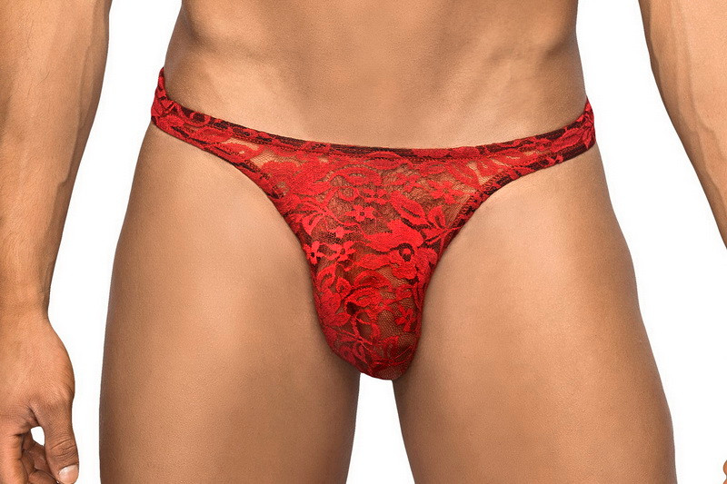 Men's Male Power Red Bong Thong- Spicy Lingerie