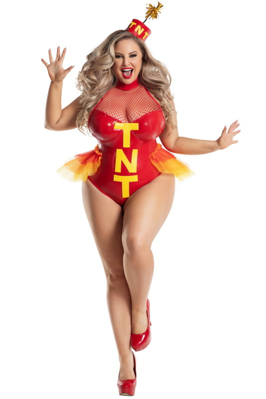 Plus Size Dynamite Halloween Costume - Spicy Lingerie