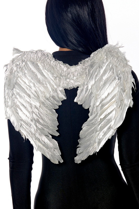 Angel Wings Heathered Halter Mini Cover Up Dress