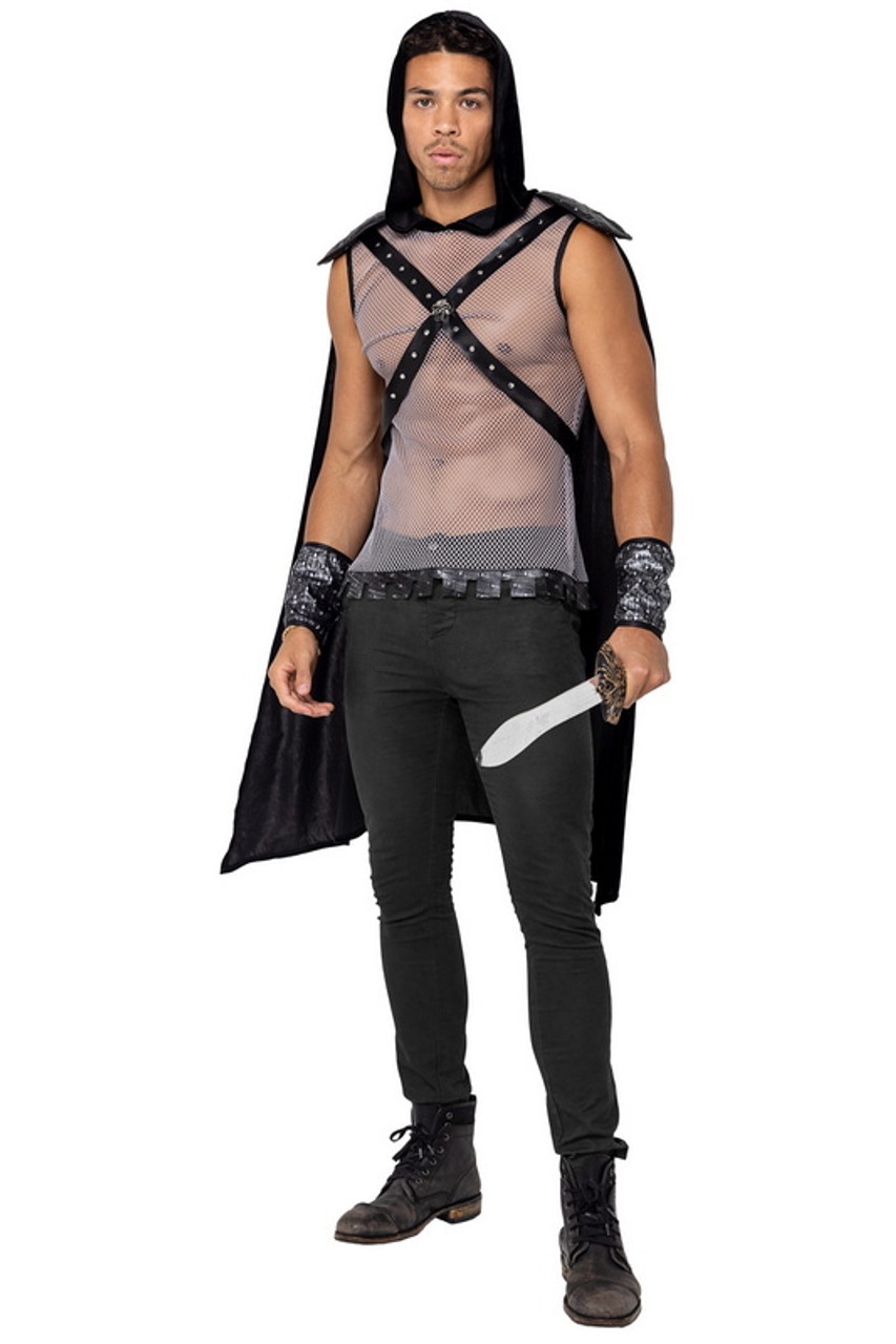 Men's Dark Realm Warrior Halloween Costume - Spicy Lingerie