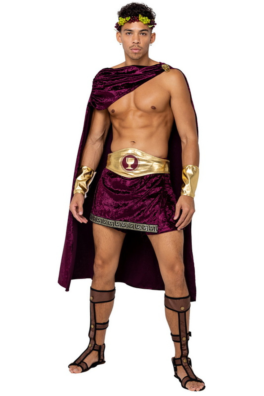 Men's God Of Wine Halloween Costume - Spicy Lingerie