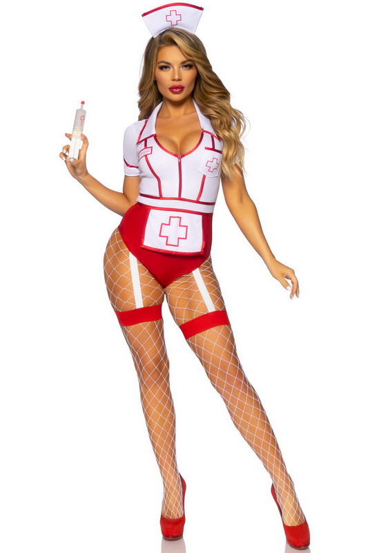 Kinky Nurse Halloween Costume Spicy Lingerie