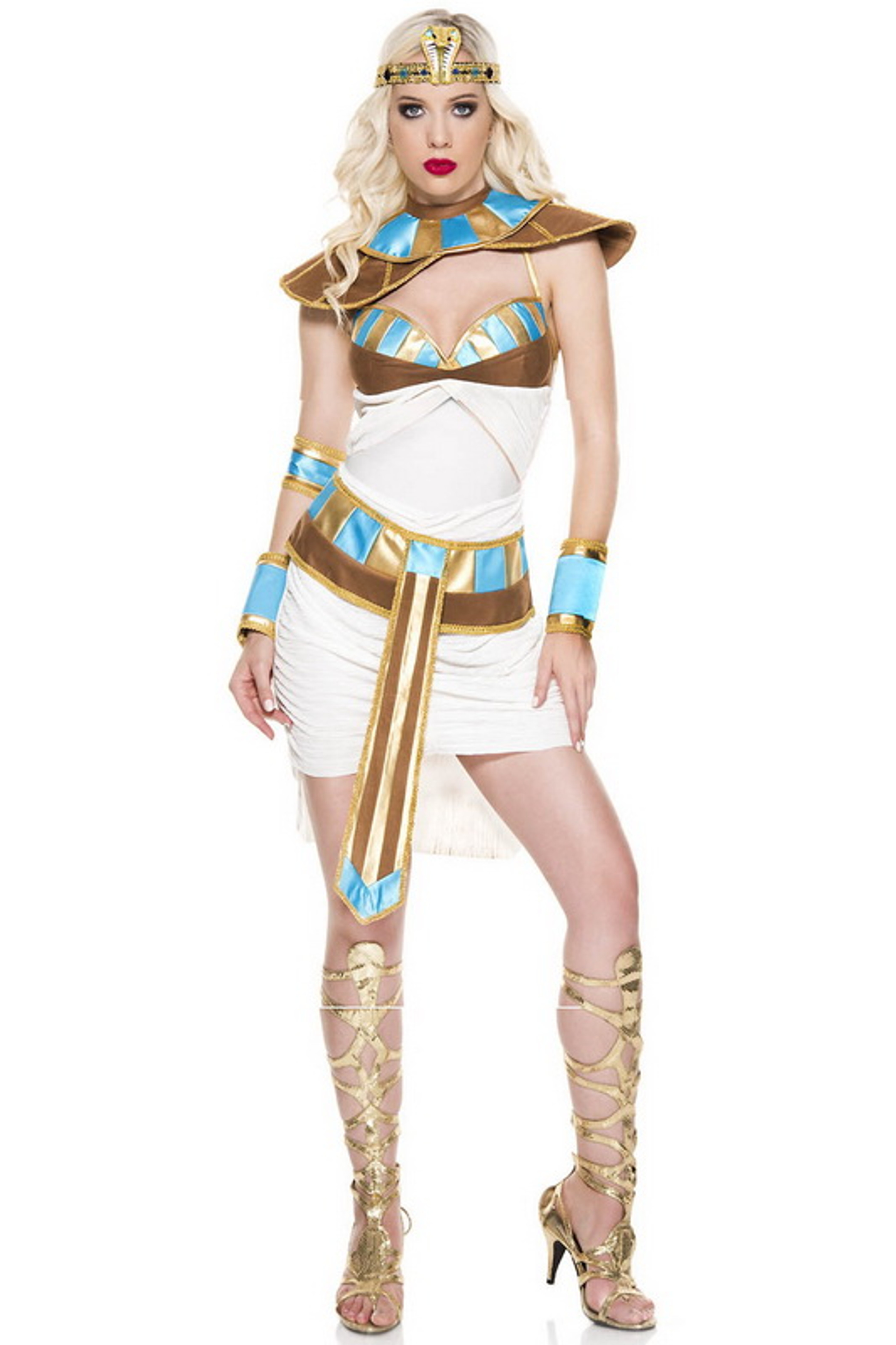 Elegant Egyptian Bastet Costume Spicy Lingerie 