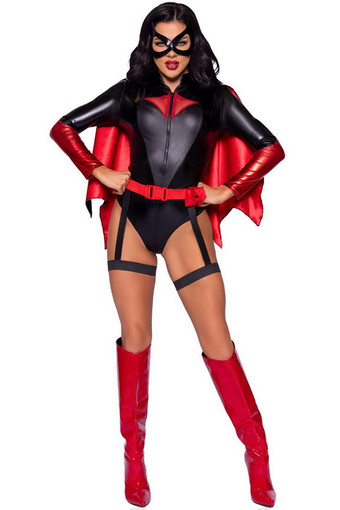 sexy bow lingerie Captain America Sexy Superhero Costume Bodysuit Erotic Lingerie Swimwear  for Women