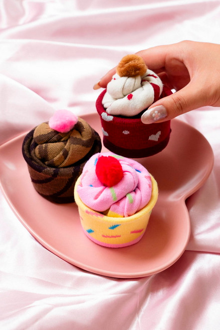 Cupcake Socks Set