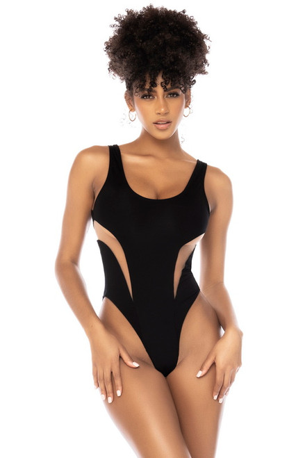 Sexy & Playful Cut Out Mesh Monokini