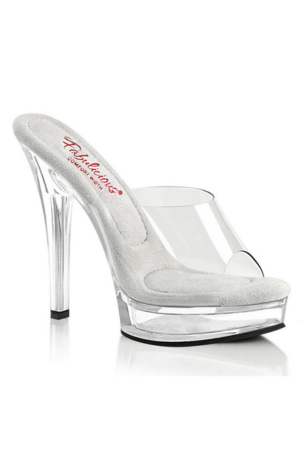 Clear 5" Comfort Width Platform Slide