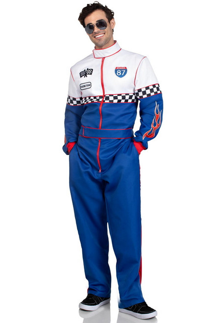 Men's Speedway Racer Halloween Costume