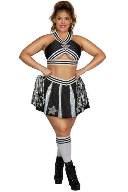 Plus Size Allstar Cheerleader Halloween Costume