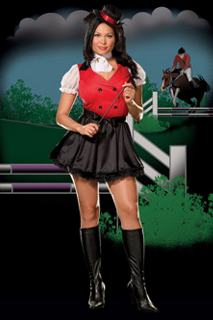 Plus Size Side Saddle Costume