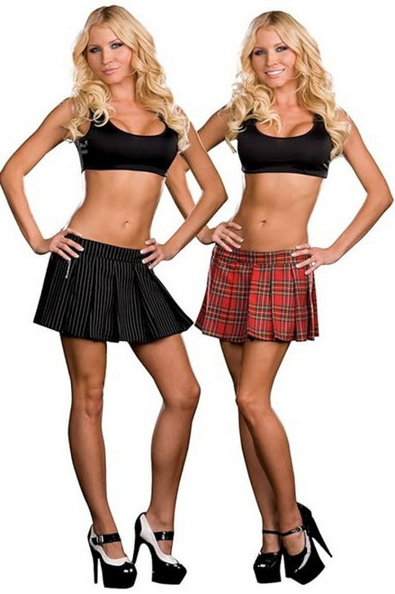 Reversible Schoolgirl, Gangster Skirt Costume