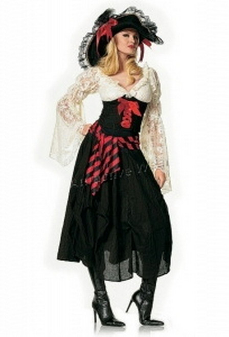 Plus Size Gold Doubloon Pirate Costume