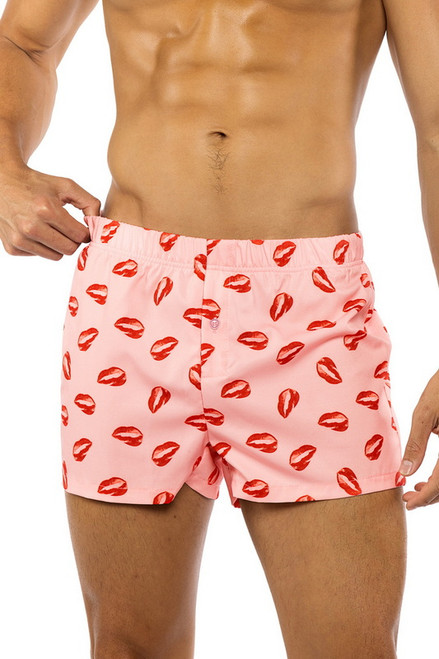 Men's Satin Lips Boxers