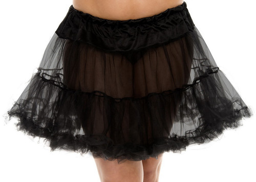 Plus Size Black Tulle Petticoat Blowout Deal